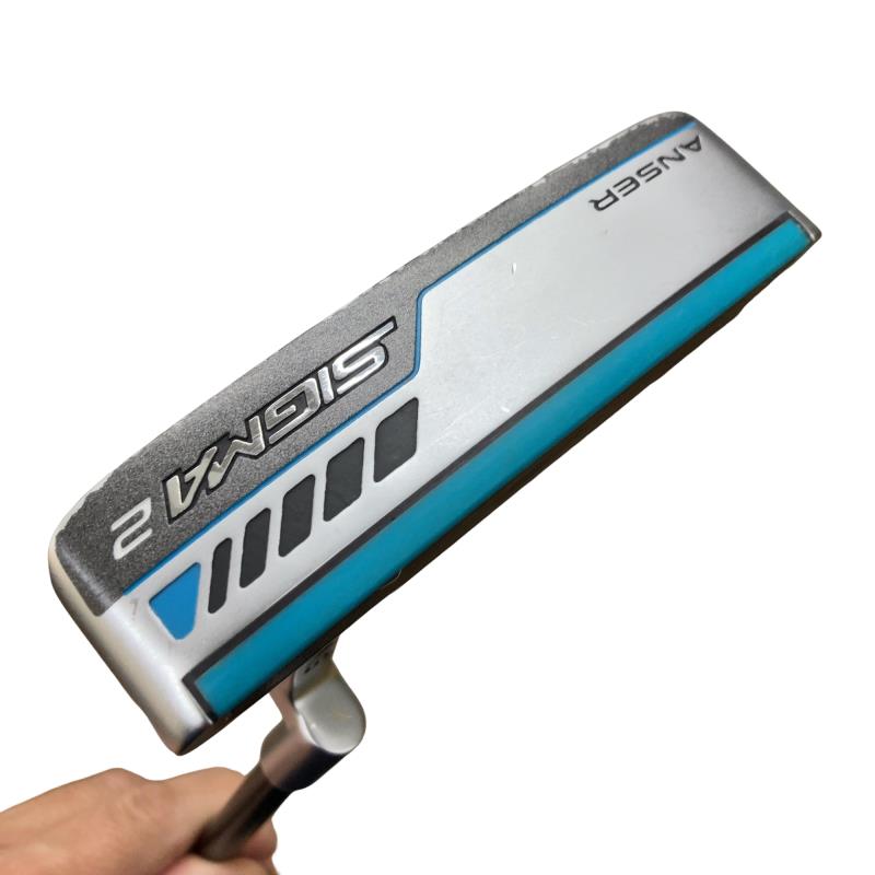 【中古】 ピン SIGMA 2 ANSER プラチナム 34in(PP60) パター PT 目あたらしい炭素 (フレックス余分の物) メンズ 成人男性用 右利き 右用 C価値づける ゴルフ野球クラブ