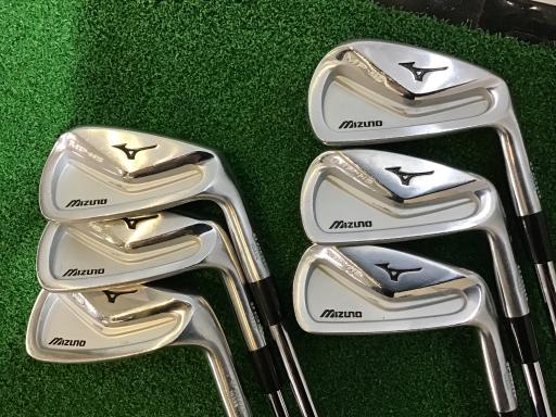 【中古】 ミズノ MP-H5 6S アイアンセット IR 純正特注シャフト (フレックスS) メンズ 男性用 右利き 右用 Cランク ゴルフクラブ