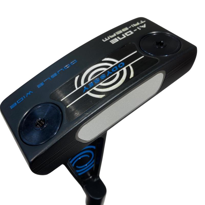 【中古】 オデッセイ Ai-ONE TRI-BEAM DOUBLE WIDE CH 34インチ パター PT STROKE LAB 90 スチール (フレックスその他) メンズ 男性用 右利き 右用 Bランク ゴルフクラブ