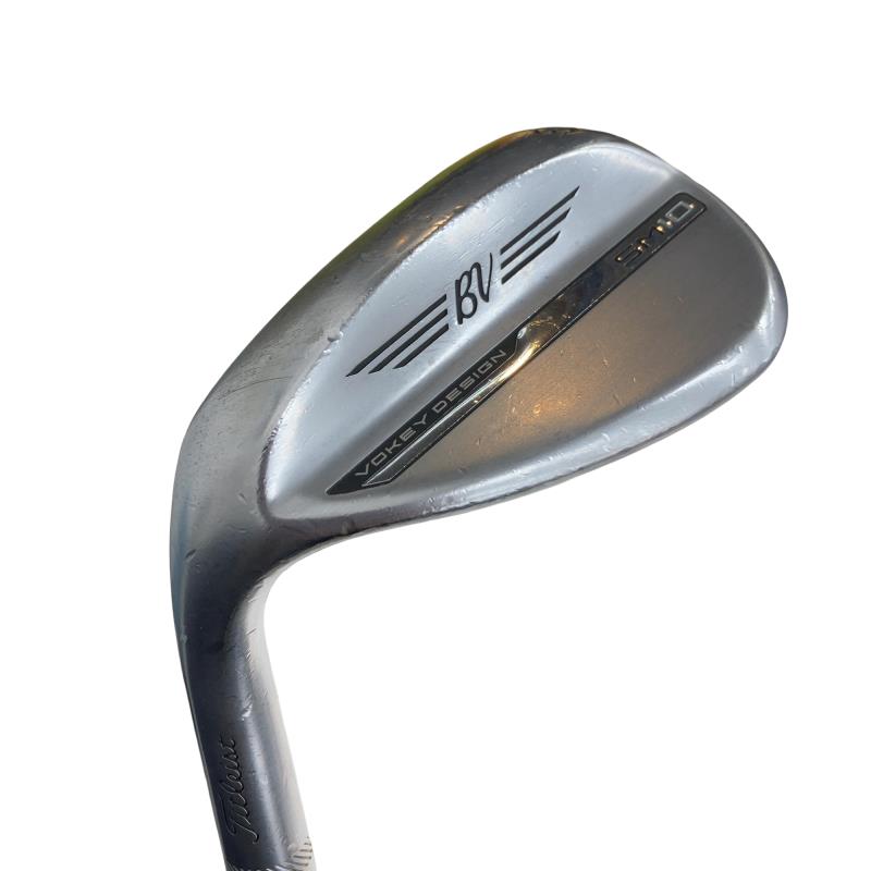 【中古】 タイトリスト VOKEY SPIN MILLED SM10 ツアークロム 60°/12°D レフティ ウェッジ WG Dynamic Gold (フレックスS) メンズ 男性用 左利き レフティ 左用 Cランク ゴルフクラブ