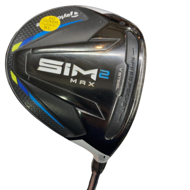 【中古】 テーラーメイド SIM2 MAX 3W フェアウェイウッド FW TENSEI BLUE TM50(SIM2 FW) (フレックスS) メンズ 男性用 右利き 右用 Cランク ゴルフクラブ