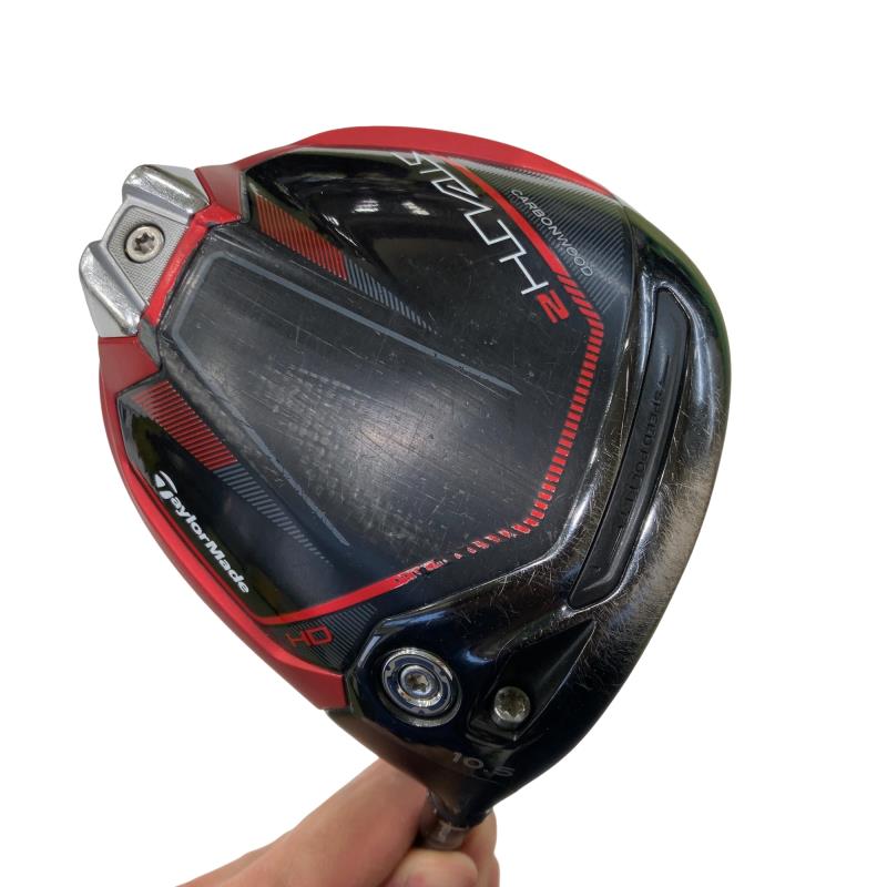 【中古】 テーラーメイド STEALTH2 HD 10.5° ドライバー DR TENSEI RED TM50(STEALTH DR) (フレックスS) メンズ 男性用 右利き 右用 Cランク ゴルフクラブ