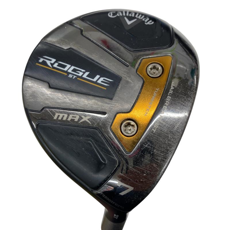 【中古】 キャロウェイ ROGUE ST MAX 7W フェアウェイウッド FW VENTUS 5 for CW(ROGUE ST FW) (フレックスR) メンズ 男性用 右利き 右用 Cランク ゴルフクラブ