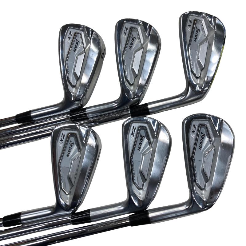 【中古】 ダンロップ SRIXON ZX5 Mk II 6S アイアンセット IR リシャフト (フレックスその他) メンズ 男性用 右利き 右用 Cランク ゴルフクラブ