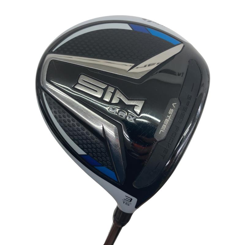 【中古】 テーラーメイド SIM MAX 3W フェアウェイウッド FW TENSEI BLUE TM50(FW) (フレックスS) メンズ 男性用 右利き 右用 Cランク ゴルフクラブ 15,038円