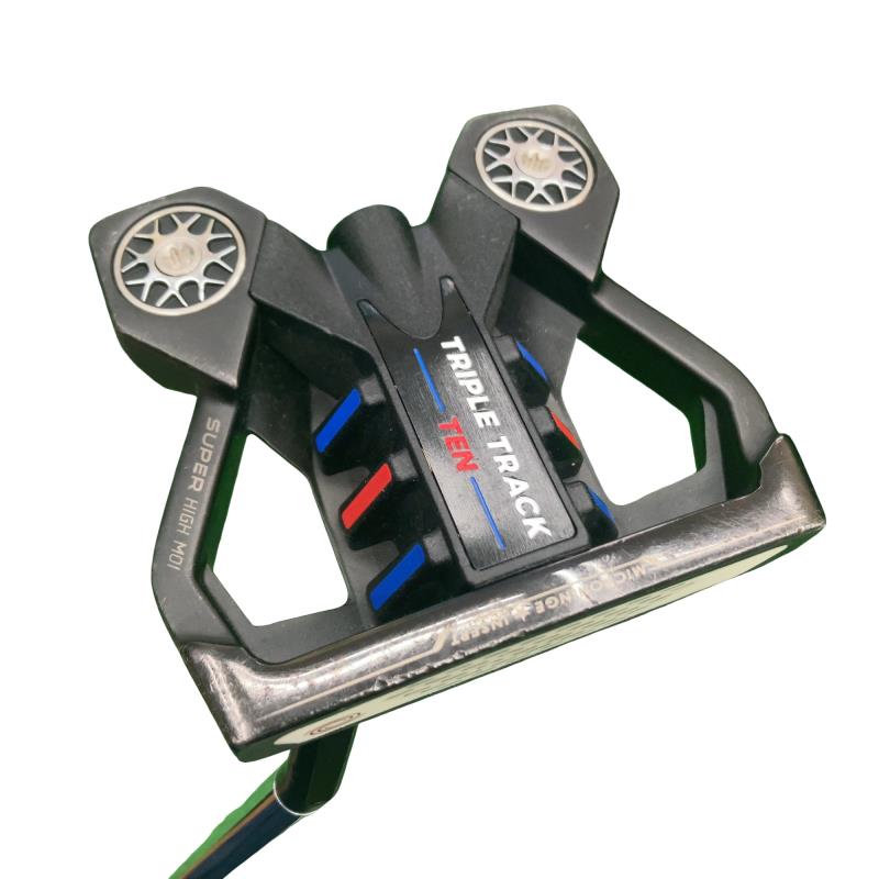 【中古】 オデッセイ TRIPLE TRACK TEN S 34in パター PT STROKE LAB BLACK (フレックス余分の物) メンズ 成人男性用 右利き 右用 C序列付ける ゴルフ野球クラブ パター-スポーツ・アウトドア-メンズクラブ
