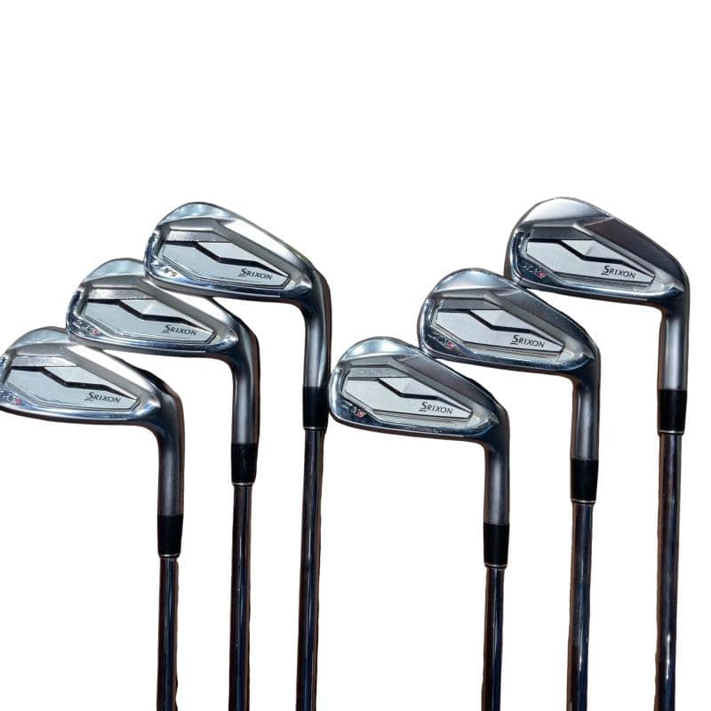 【中古】 ダンロップ SRIXON ZX5 6S アイアンセット IR NS PRO 950GH D.S.T (フレックスS) メンズ 男性用 右利き 右用 Cランク ゴルフクラブ