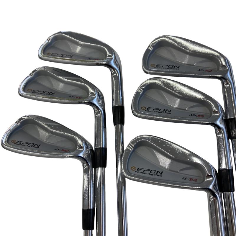 【中古】 エポンゴルフ株式会社 EPON AF-302 6S アイアン仕掛ける IR 完全無欠特注立て坑 (フレックスS) メンズ 成人男性用 右利き 右用 C価値づける ゴルフ野球クラブ