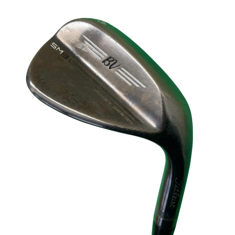 【中古】 タイトリスト VOKEY SPIN MILLED SM9 ブラッシュドスチール 54°/14°F ウェッジ WG Dynamic Gold (フレックスS) メンズ 男性用 右利き 右用 Dランク ゴルフクラブ