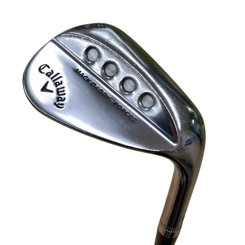 【中古】 キャロウェイ MACK DADDY FORGED(2019) Crメッキ 58°/10° ウェッジ WG Dynamic Gold (フレックスS) メンズ 成人男性用 右利き 右用 C位置づける ゴルフ野球クラブ