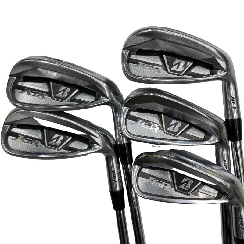 【中古】 ブリヂストン TOUR B JGR HF1 5S アイアンセット IR 純正特注シャフト (フレックスS) メンズ 男性用 右利き 右用 Cランク ゴルフクラブ