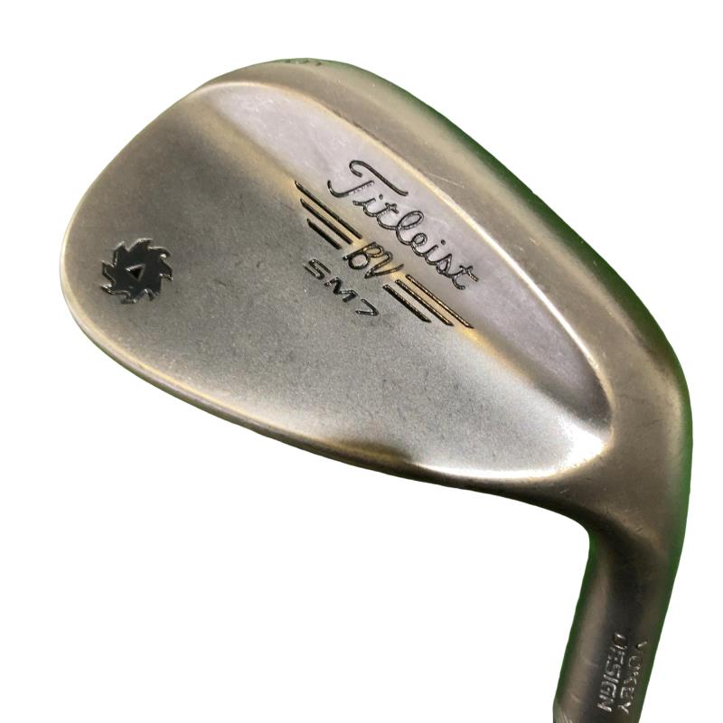 【中古】 タイトリスト VOKEY SPIN MILLED SM7 ジェットブラック 56°/10°S ウェッジ WG Dynamic Gold (フレックスS) メンズ 男性用 右利き 右用 Cランク ゴルフクラブ