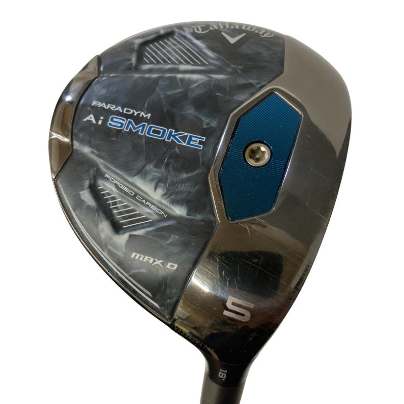 【中古】 キャロウェイ PARADYM Ai SMOKE MAX D 5W フェアウェイウッド FW TENSEI 50 for CW(Ai SMOKE FW) (フレックスR) メンズ 男性用 右利き 右用 Cランク ゴルフクラブ|ゴルフパートナー 中古クラブ店