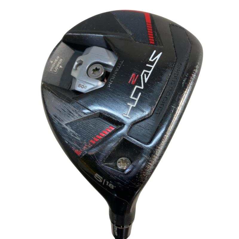 【中古】 テーラーメイド STEALTH2 PLUS 5W フェアウェイウッド FW Diamana TM50(FW) (フレックスS) メンズ 男性用 右利き 右用 Cランク ゴルフクラブ