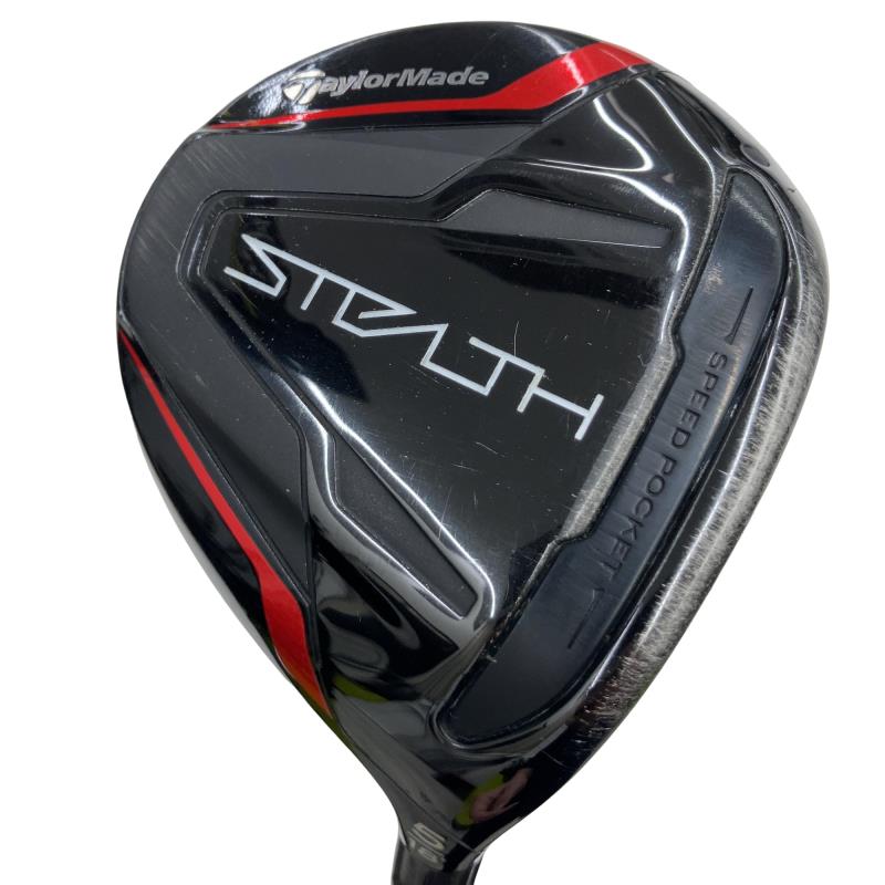 【中古】 テーラーメイド STEALTH 5W フェアウェイウッド FW TENSEI RED TM50(STEALTH FW) (フレックスS) メンズ 男性用 右利き 右用 Cランク ゴルフクラブ