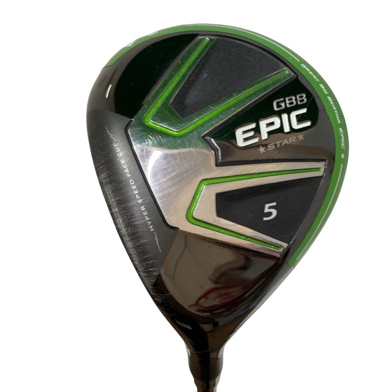 【中古】 キャロウェイ GBB EPIC STAR 5W レフティ フェアウェイウッド FW Speeder EVOLUTION III FW 50 (フレックスS) メンズ 成人男性用 左ぎっちょ レフティ 左用 C位置づける ゴルフ野球クラブ