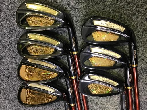 【中古】 マジェスティゴルフ(旧マルマン) MAJESTY 45th ANNIVERSARY LIMITED MODEL 8S アイアンセット IR MAJESTY LV910(アイアン) (フレックスSR) メンズ 男性用 右利き 右用 Cランク ゴルフクラブ|ゴルフパートナー 中古クラブ店