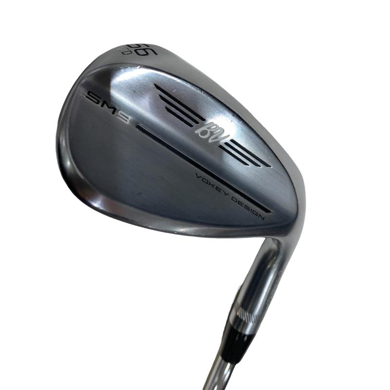 【中古】 タイトリスト VOKEY SPIN MILLED SM9 ツアークロム 56°/12°D ウェッジ WG NS PRO 950GH neo (フレックスS) メンズ 男性用 右利き 右用 Cランク ゴルフクラブ