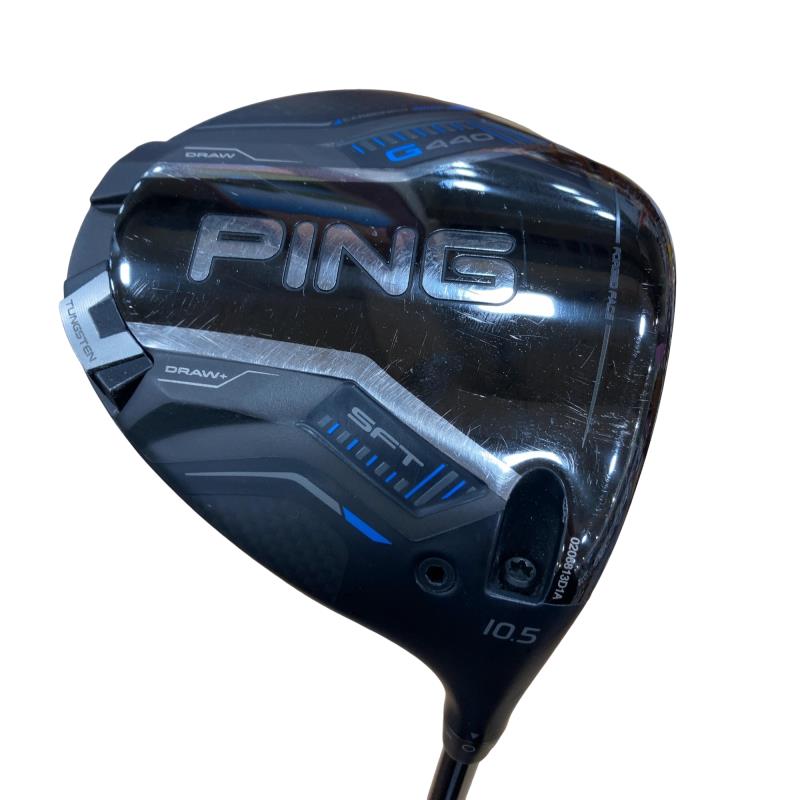 【中古】 ピン G440 SFT 10.5° １番ウッド DR PING TOUR 2.0 BLACK 65(DR) (フレックスS) メンズ 成人男性用 右利き 右用 C序列付ける ゴルフ野球クラブ