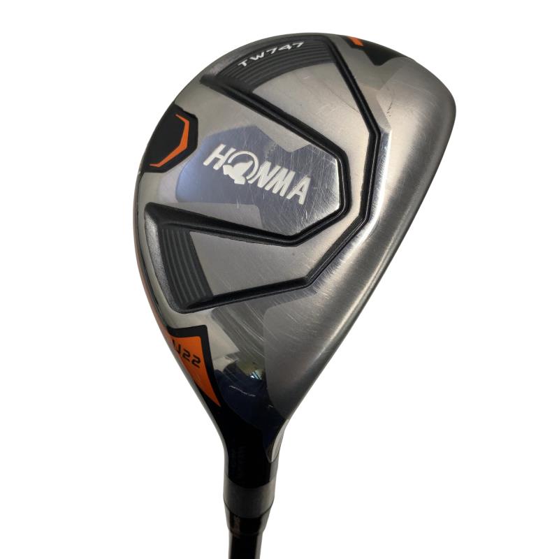 【中古】 本間ゴルフ TOUR WORLD TW747 22° ユーティリティ UT VIZARD UT-H7 (フレックスその他) メンズ 男性用 右利き 右用 Cランク ゴルフクラブ