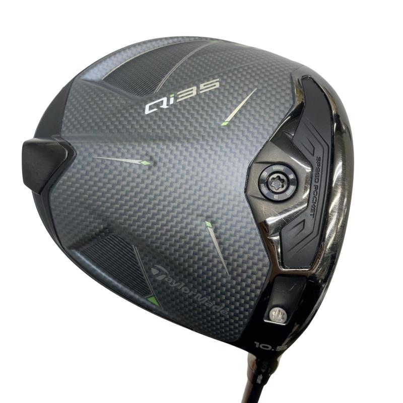 【中古】 テーラーメイド Qi35 10.5° ドライバー DR Diamana SILVER TM55(Qi35 DR) (フレックスS) メンズ 男性用 右利き 右用 Bランク ゴルフクラブ