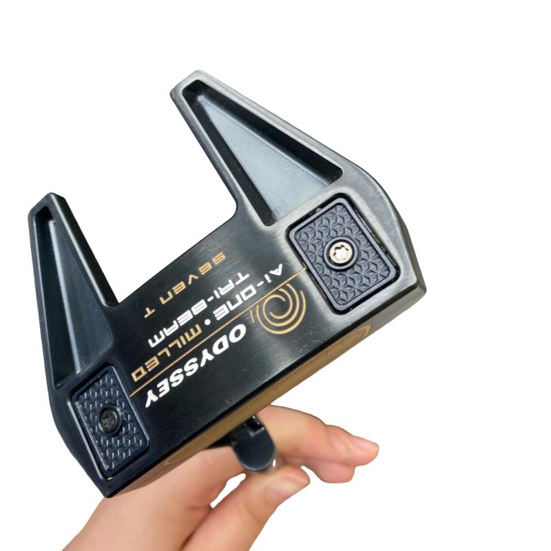 【中古】 オデッセイ Ai-ONE・MILLED TRI-BEAM SEVEN T(カスタム) パター PT 純然たる特注矢がら (フレックス余分の物) メンズ 成人男性用 右利き 右用 B位置づける ゴルフ野球クラブ