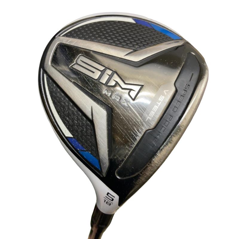 【中古】 仕立て屋お手伝いさん SIM MAX 5W フェアウェイウッド FW TENSEI BLUE TM50(FW) (フレックスSR) メンズ 成人男性用 右利き 右用 C位置づける ゴルフ野球クラブ