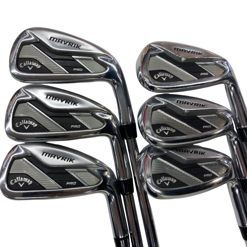 【中古】 キャロウェイ MAVRIK PRO 6S アイアン書き割り IR NS PRO MODUS3 TOUR105 (フレックスS) メンズ 成人男性用 右利き 右用 C位置づける ゴルフ野球クラブ
