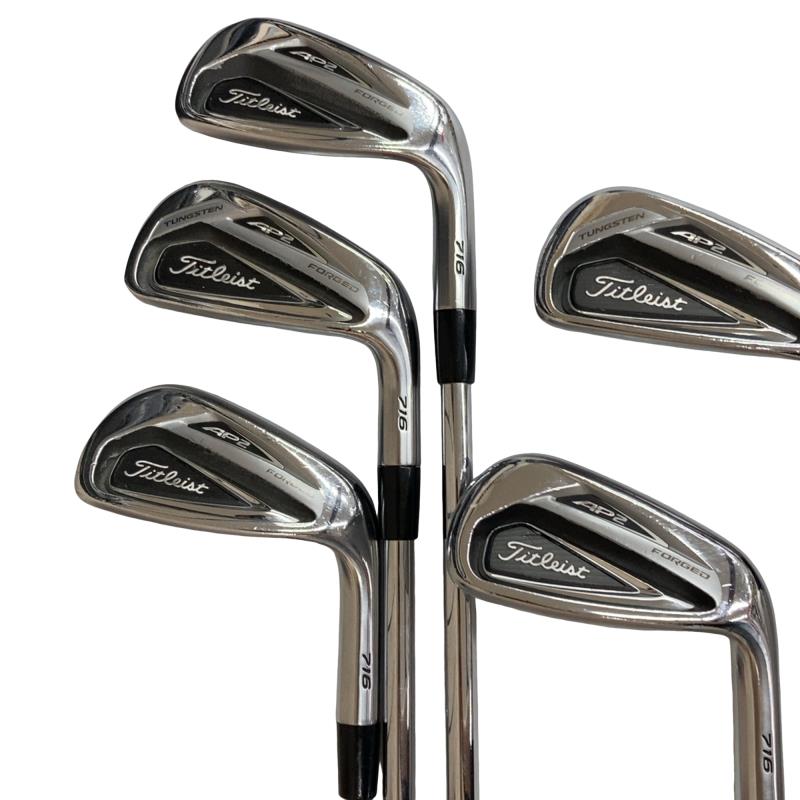 【中古】 タイトリスト Titleist AP2 716 6S アイアン仕掛ける IR NS PRO 950GH (フレックスS) メンズ 成人男性用 右利き 右用 C価値づける ゴルフ野球クラブ