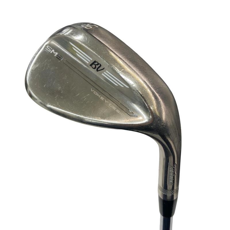 【中古】 タイトリスト VOKEY SPIN MILLED SM9 ブラッシュドスチール 58°/10°S ウェッジ WG BV 105 (フレックスその他) メンズ 男性用 右利き 右用 Cランク ゴルフクラブ