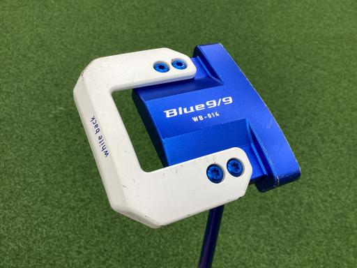 【中古】 キャスコ Blue 9/9 WB-014 34インチ パター PT オリジナルカーボン (フレックスその他) メンズ 男性用 右利き 右用 Cランク ゴルフクラブ