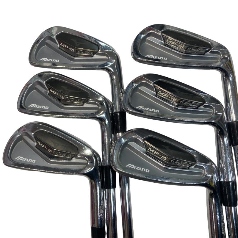 【中古】 ミズノ MP-15 6S アイアンセット IR リシャフト (フレックスその他) メンズ 男性用 右利き 右用 Cランク ゴルフクラブ 14,952円