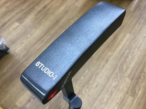 【中古】 MASDA MASDA STUDIO-1(レッドポイント) 33インチ パター PT スチール (フレックスその他) メンズ 男性用 右利き 右用 Cランク ゴルフクラブ