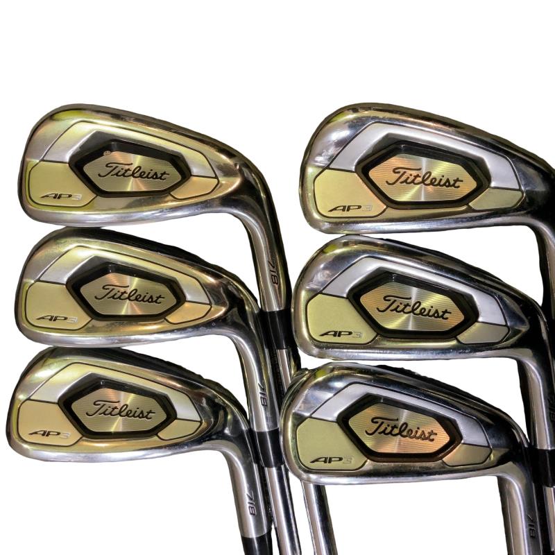 【中古】 タイトリスト Titleist AP3 718 6S アイアンセット IR NS PRO 950GH (フレックスS) メンズ 男性用 右利き 右用 Cランク ゴルフクラブ