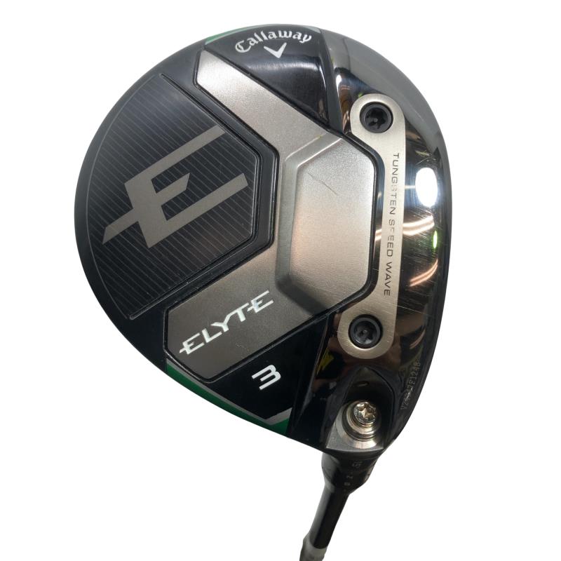 【中古】 キャロウェイ ELYTE  3W フェアウェイウッド FW VENTUS GREEN 50 for CW(ELYTE FW) (フレックスS) メンズ 成人男性用 右利き 右用 C位置づける ゴルフ野球クラブ