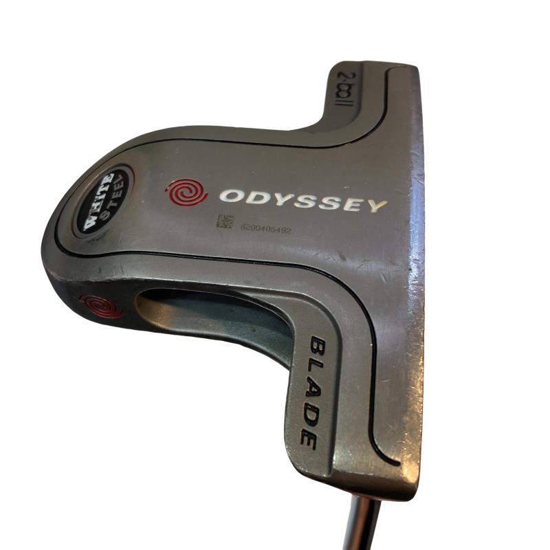 【中古】 オデッセイ WHITE STEEL 2・ball BLADE 35インチ パター PT スチール (フレックスその他) メンズ 男性用 右利き 右用 Cランク ゴルフクラブ 7,795円