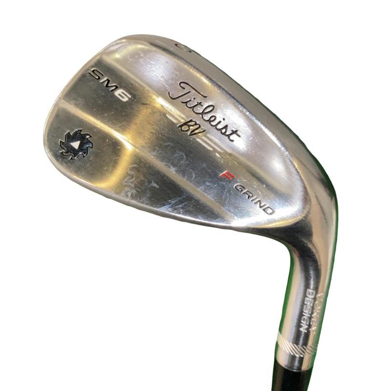 【中古】 タイトリスト VOKEY SPIN MILLED SM6 ツアークロム 50°/12°F ウェッジ WG Dynamic Gold (フレックスS) メンズ 男性用 右利き 右用 Cランク ゴルフクラブ