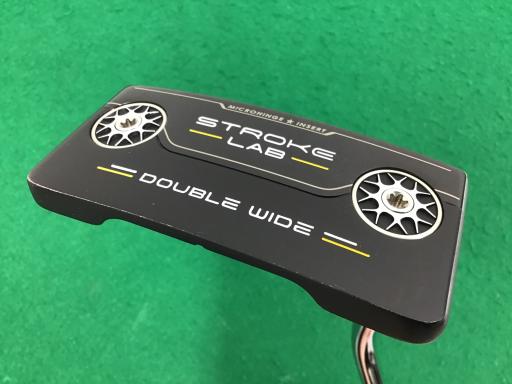 【中古】 オデッセイ STROKE LAB DOUBLE WIDE 35インチ パター PT STROKE LAB (フレックスその他) メンズ 男性用 右利き 右用 Cランク ゴルフクラブ