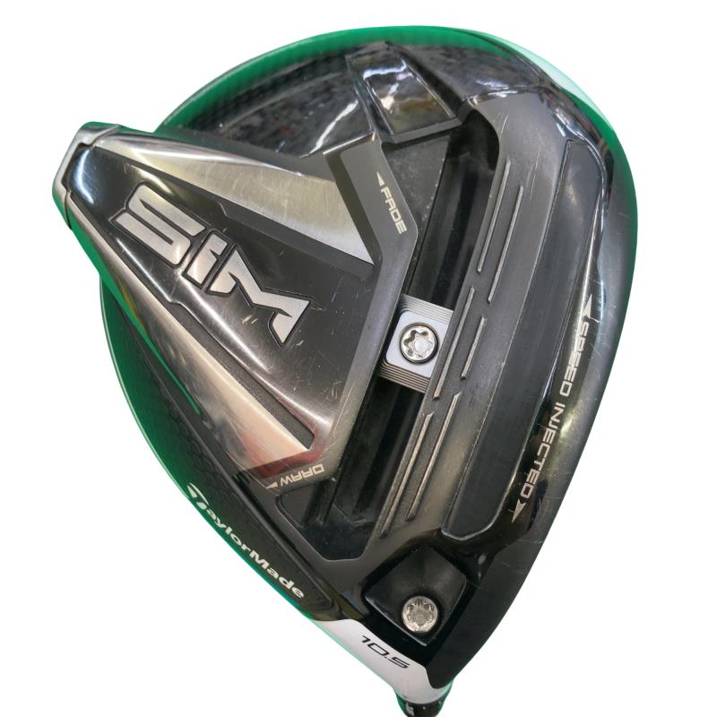 【中古】 テーラーメイド SIM 10.5° ドライバー DR 純正特注シャフト (フレックスS) メンズ 男性用 右利き 右用 Cランク ゴルフクラブ 16,897円