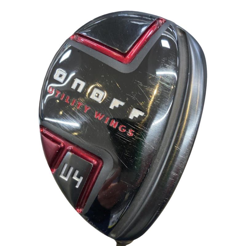 【中古】 ダイワ(グローブライド) ONOFF UTILITY WINGS(2022) AKA U4 ユーティリティ UT SMOOTH KICK MP-522U (フレックスR) メンズ 男性用 右利き 右用 Cランク ゴルフクラブ