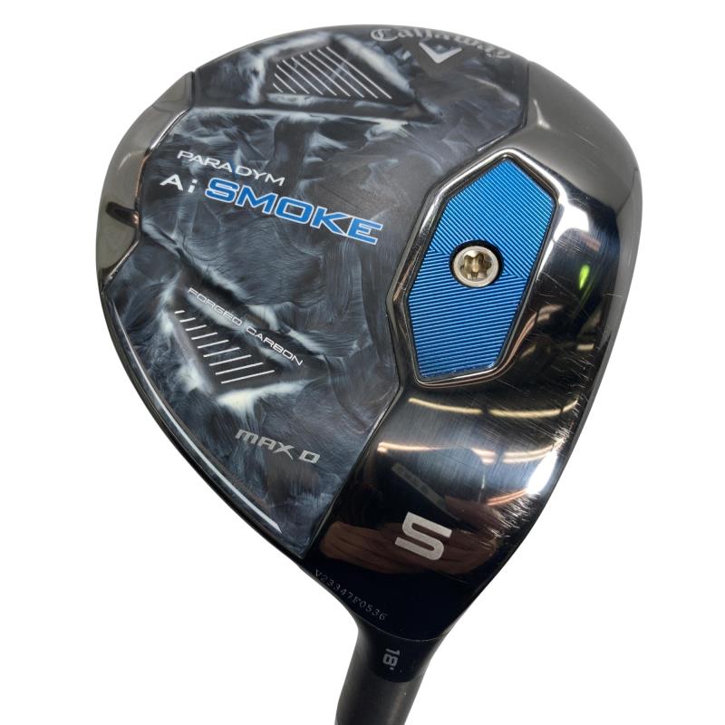 【中古】 キャロウェイ PARADYM Ai SMOKE MAX D 5W フェアウェイウッド FW TENSEI 50 for CW(Ai SMOKE FW) (フレックスR) メンズ 男性用 右利き 右用 Cランク ゴルフクラブ