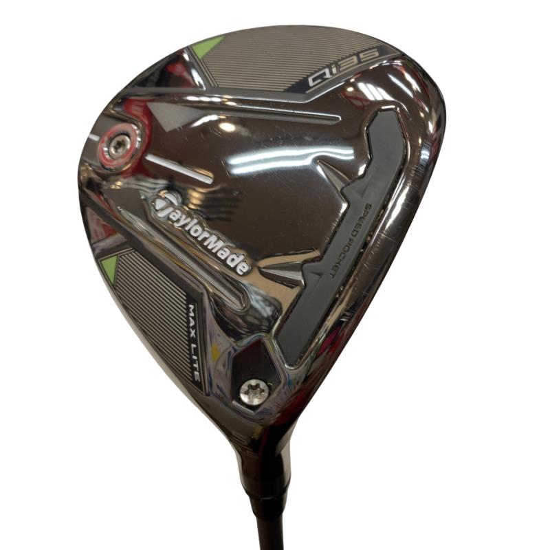 【中古】 テーラーメイド Qi35 MAX LITE 5W フェアウェイウッド FW AIR SPEEDER TM(Qi35 FW) (フレックスSR) メンズ 男性用 右利き 右用 Cランク ゴルフクラブ