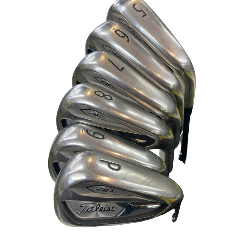 【中古】 タイトリスト Titleist AP1 718 6S アイアンセット IR Titleist MCI 60(718) (フレックスS) メンズ 男性用 右利き 右用 Cランク ゴルフクラブ|ゴルフパートナー 中古クラブ店