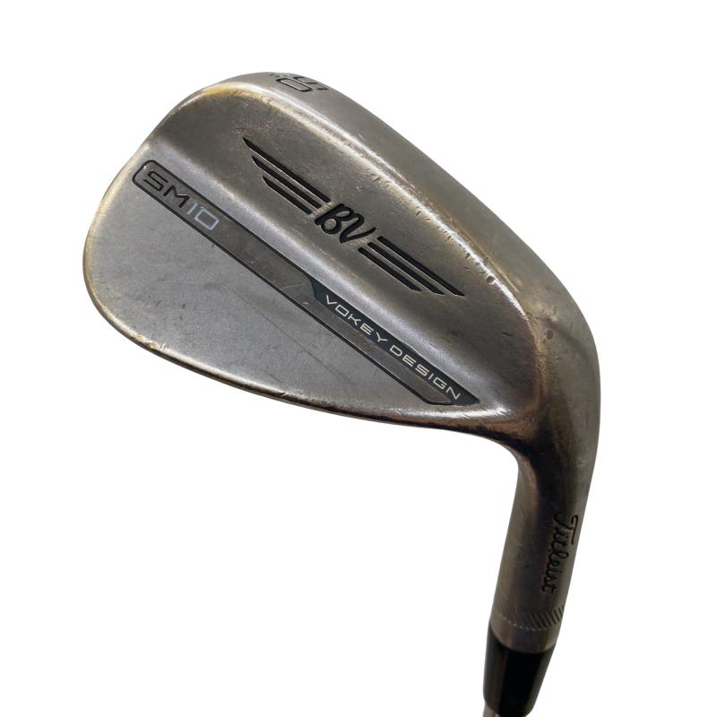 【中古】 タイトリスト VOKEY SPIN MILLED SM10 ニッケル 50°/12°F ウェッジ WG Dynamic Gold (フレックスS) メンズ 男性用 右利き 右用 Cランク ゴルフクラブ