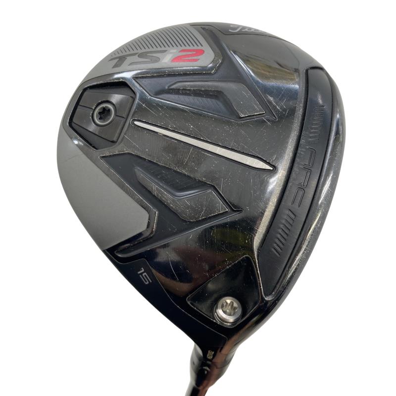 【中古】 タイトリスト TSi2 15° フェアウェイウッド FW TSP322 55 (フレックスS) メンズ 男性用 右利き 右用 Cランク ゴルフクラブ