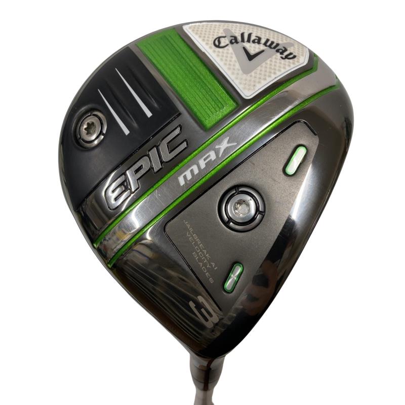 【中古】 キャロウェイ EPIC MAX 3W フェアウェイウッド FW Diamana 40 for CW(2021 EPIC FW) (フレックスSR) メンズ 男性用 右利き 右用 Dランク ゴルフクラブ