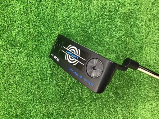 【中古】 オデッセイ Ai-ONE DOUBLE WIDE CH 33インチ パター PT STROKE LAB 90 スチール (フレックスその他) メンズ 男性用 右利き 右用 Aランク ゴルフクラブ