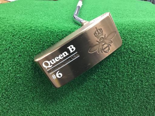 【中古】 ベティナルディ BETTINARDI QUEEN B #6(2023) 34インチ パター PT スチール (フレックスその他) メンズ 男性用 右利き 右用 Bランク ゴルフクラブ