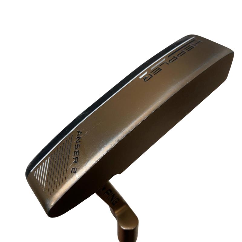 【中古】 ピン HEPPLER ANSER 2 34in(PP59) パター PT スチール写真 (フレックス余分の物) メンズ 成人男性用 右利き 右用 C価値づける ゴルフ野球クラブ