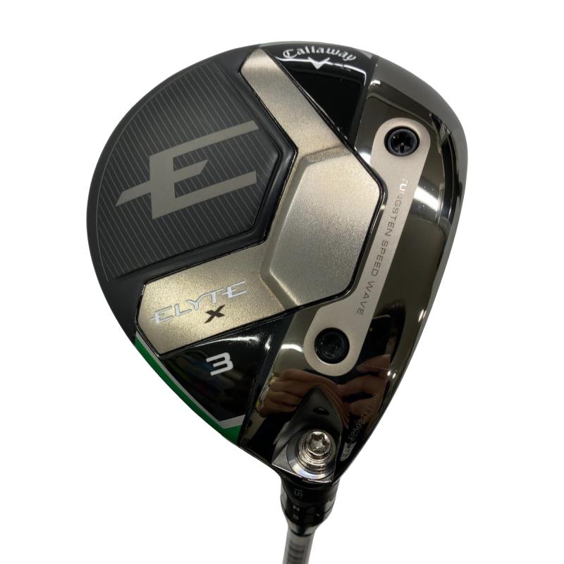 【中古】 キャロウェイ ELYTE X 3W フェアウェイウッド FW VENTUS GREEN 50 for CW(ELYTE FW) (フレックスS) メンズ 成人男性用 右利き 右用 C位置づける ゴルフ野球クラブ